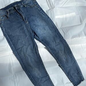 SHEIN Blue Denim Jeans